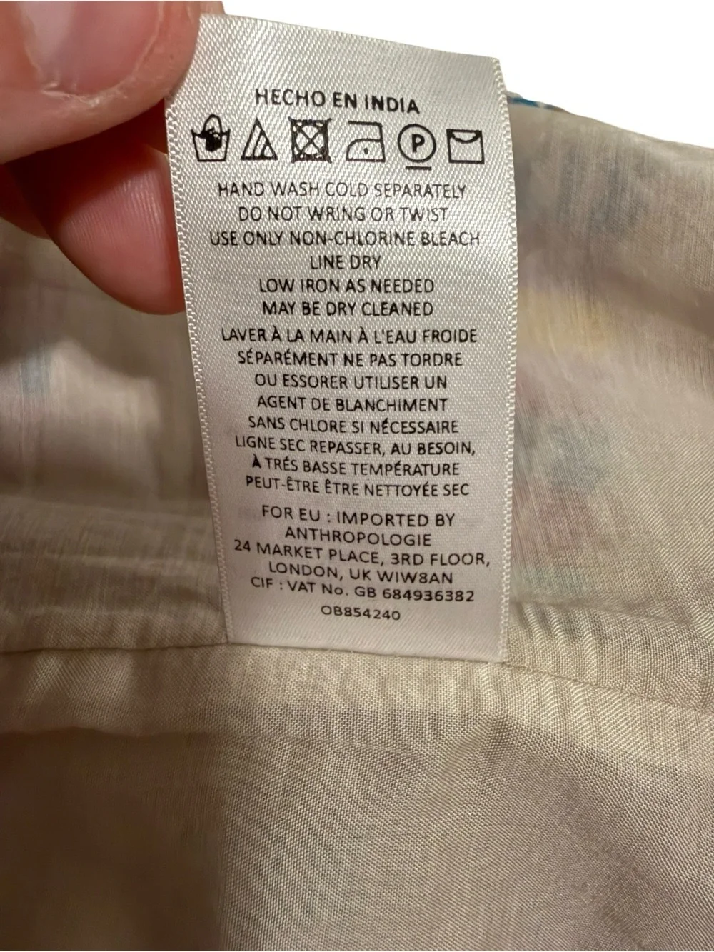 NWT - Akemi + Kin x Anthropologie Beaded Embroidered Rainbow Skirt - Size 12